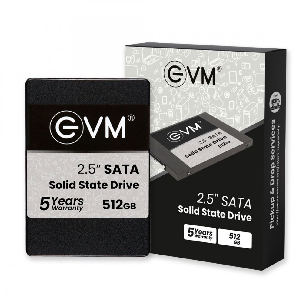 EVM 2.5 SATA Solid State Drive 512 GB