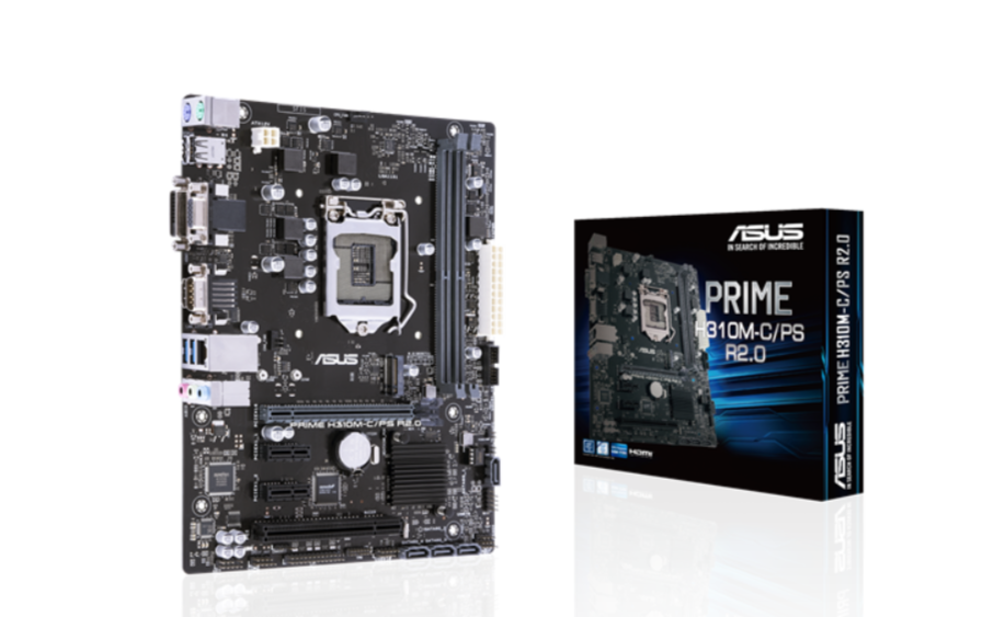 ASUS PRIME H310M-CS-R2.0 MOTHERBOARD ASUS PRIME H310M-CS-R2.0 MOTHERBOARD