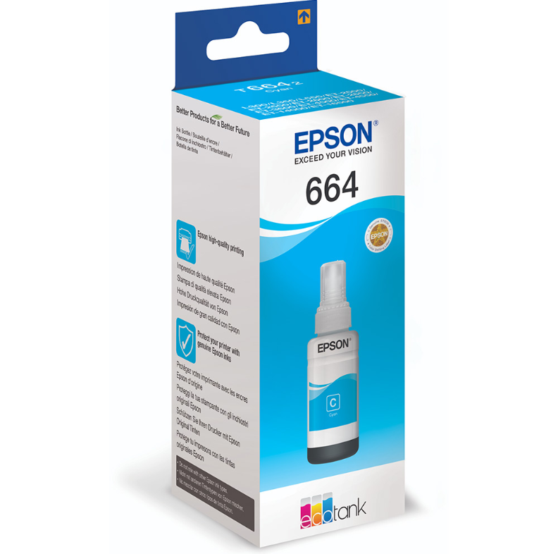 EPSON 664 INK (CYAN)