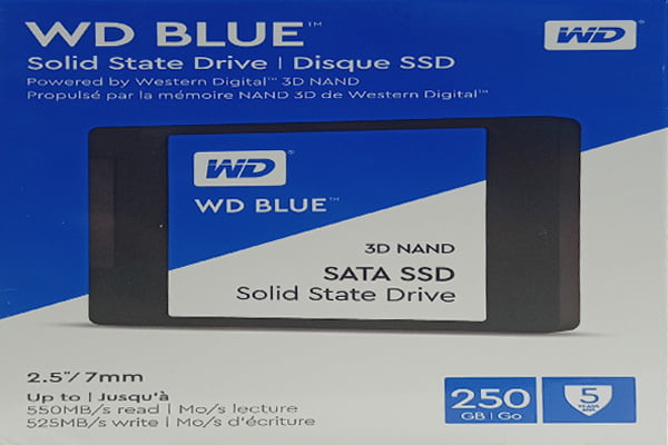 WD BLUE 3D SATA (SSD Solid State Drive) 250GB WD BLUE 3D SATA (SSD Solid State Drive) 250GB