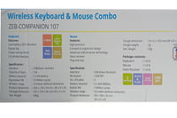 WIRELESS KEYBOARD & MOUSE COMBO