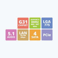ZEBRONICS ZEB-G31 Motherboard