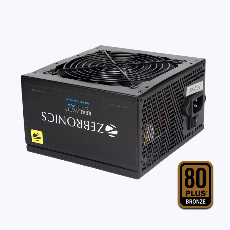 ZEBRONICS 450W GAMING POWER SUPPLY ( PREMIUM) ZEBRONICS 450W GAMING POWER SUPPLY ( PREMIUM)