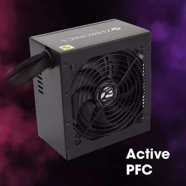 ZEBRONICS 450W GAMING POWER SUPPLY ( PREMIUM) ZEBRONICS 450W GAMING POWER SUPPLY ( PREMIUM)