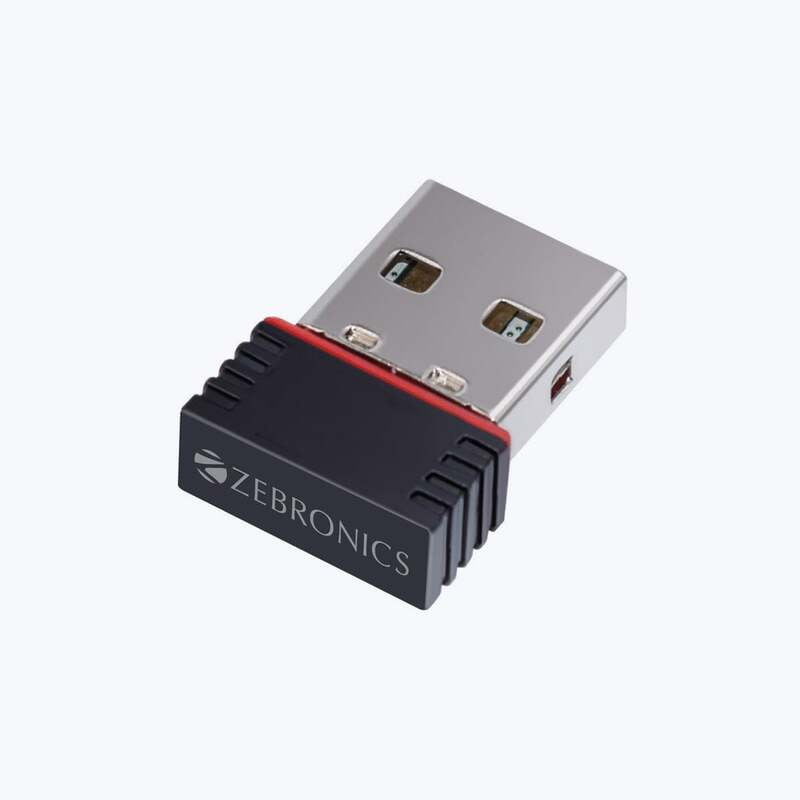 Zebronics ZEB-USB150WF1 WiFi USB Adapter Zebronics ZEB-USB150WF1 WiFi USB Adapter
