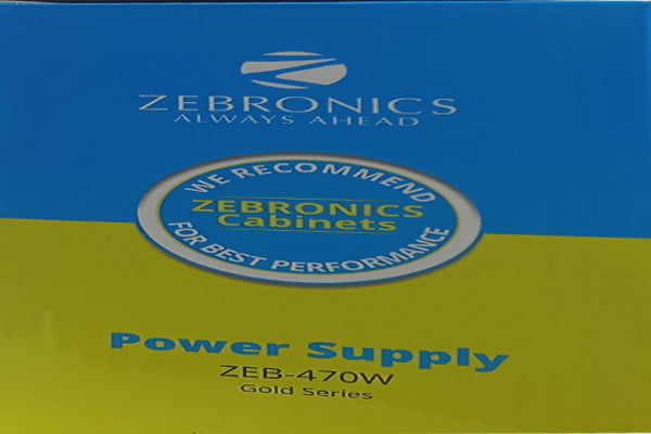 ZEBRONICS POWER SUPPLY (SMPS) GOLD SERIES ZEBRONICS POWER SUPPLY (SMPS) GOLD SERIES