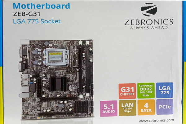 ZEBRONICS ZEB-G31 Motherboard ZEBRONICS ZEB-G31 Motherboard
