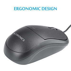 ZEBRONICS Zeb-Comfort Wired USB Mouse ZEBRONICS Zeb-Comfort Wired USB Mouse