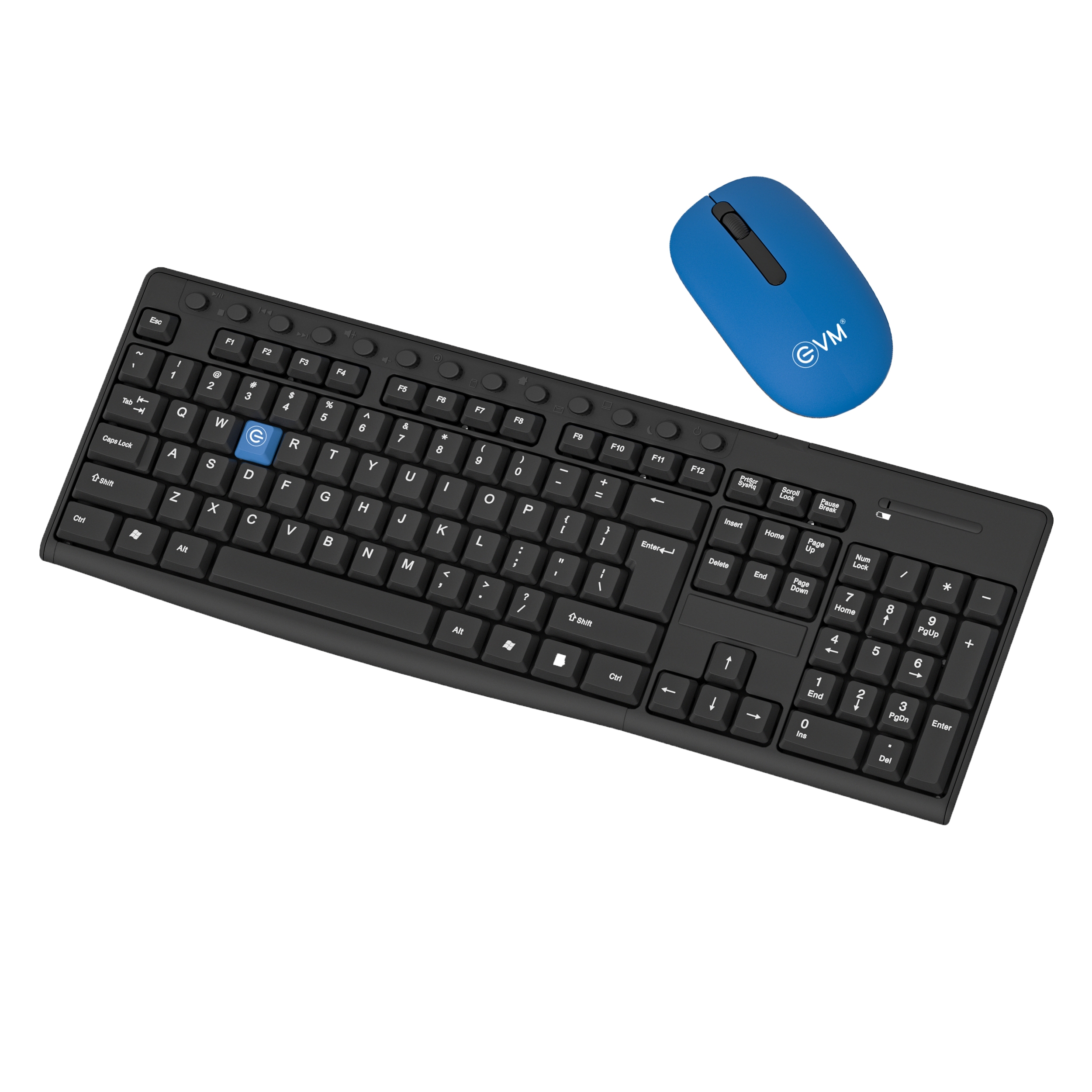 EVM WIRELESS KB & MOUSE COMBO Enkey WLKM & 3W042
