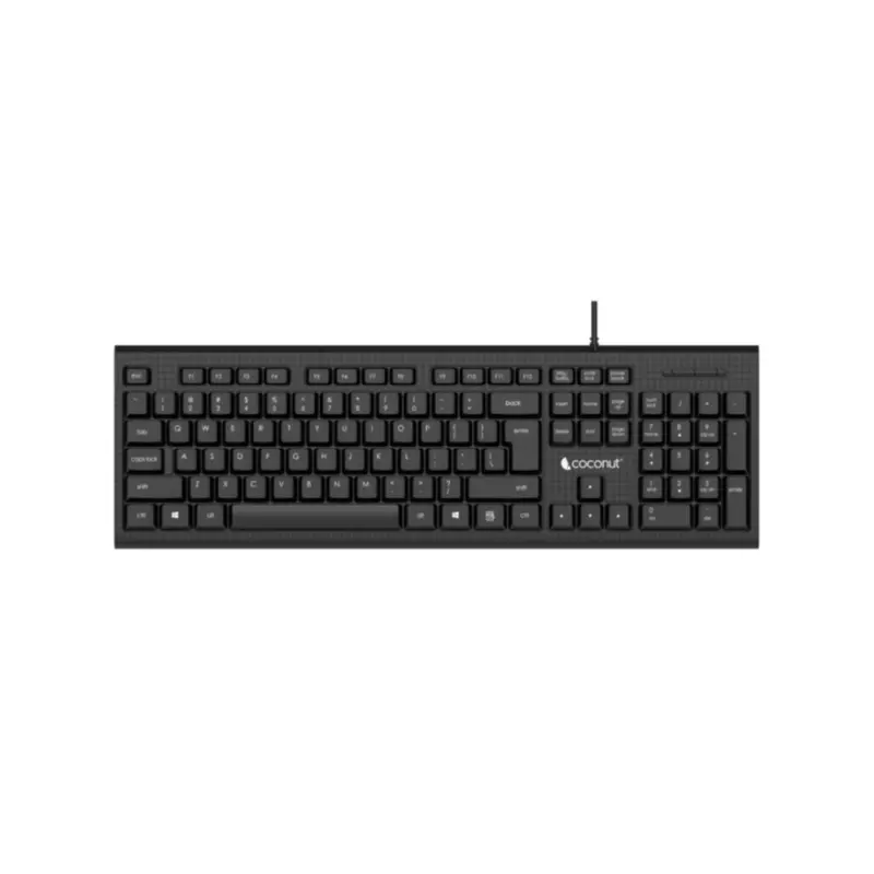 COCONUT USB KEYBOARD - LEMON K23 COCONUT USB KEYBOARD - LEMON K23