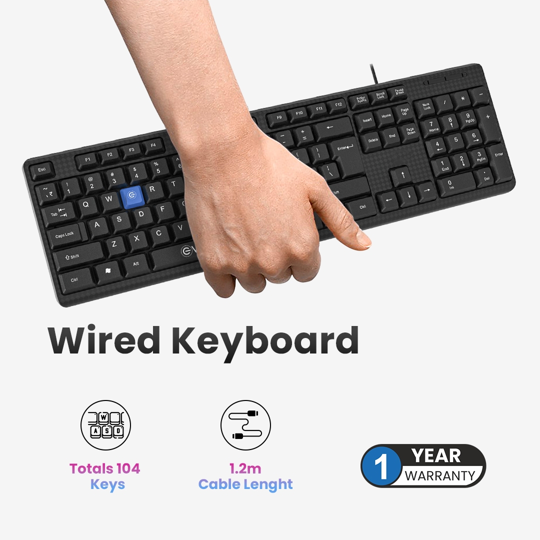 EVM WIRED KEYBOARD - WDK216 EVM WIRED KEYBOARD - WDK216