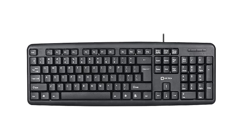 LIVE TECH KB01 STANDARD USB KEYBOARD LIVE TECH KB01 STANDARD USB KEYBOARD