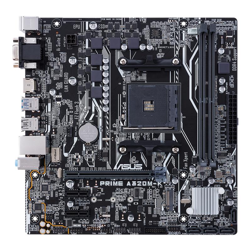 ASUS MOTHERBOARD A320M K ASUS MOTHERBOARD A320M K