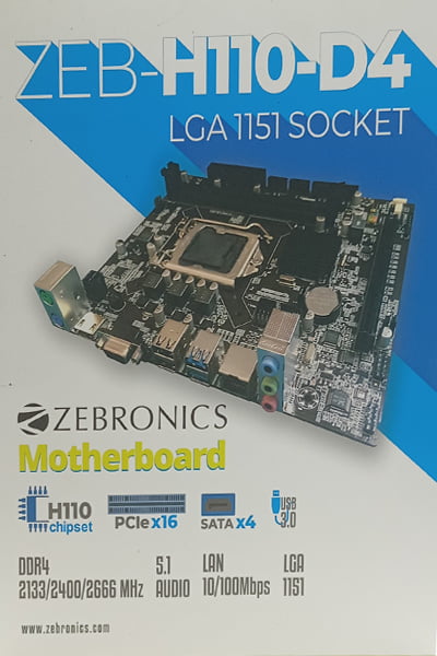 ZEB-H110-D4 - LGA 1151Socket ZEB-H110-D4 - LGA 1151Socket